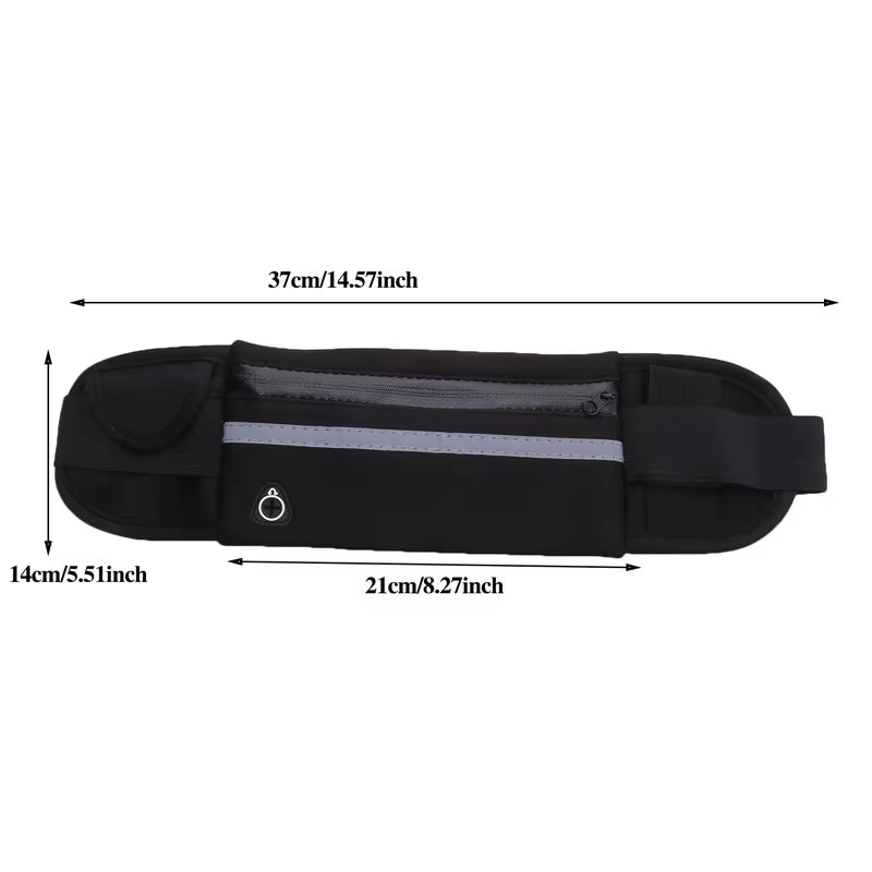 Ultra-Comfortable Sport Running Waist Bag - Adjustable Fanny Pack for Men & Women, Perfect for Gym, Cycling & Outdoor Activities