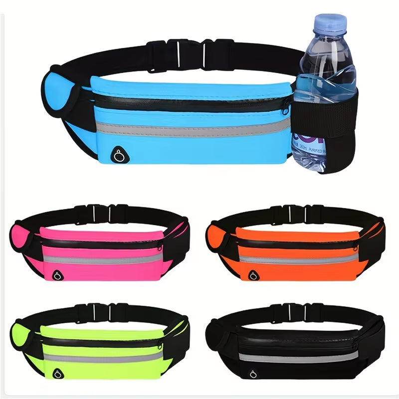 Ultra-Comfortable Sport Running Waist Bag - Adjustable Fanny Pack for Men & Women, Perfect for Gym, Cycling & Outdoor Activities