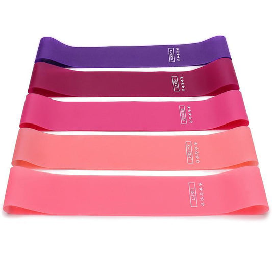 Resistance Band, Elastic Fitness Band, 5 Counts/Set Workout Equipment & Exercise Band for Arms, Gym Exercise Stretching Training Equipment, Gymtok, Home Gym Equipment, Valentine'S Day Gift