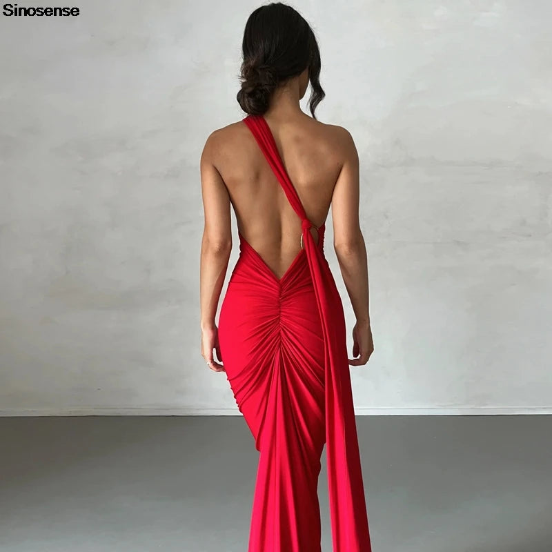 Backless Evening Dress