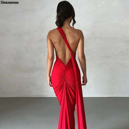 Backless Evening Dress