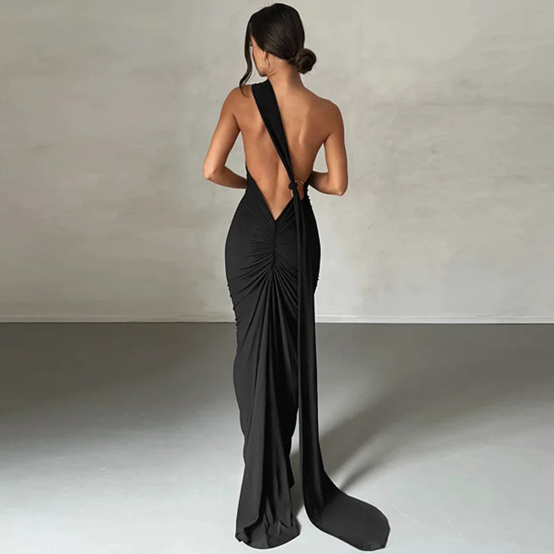Backless Evening Dress