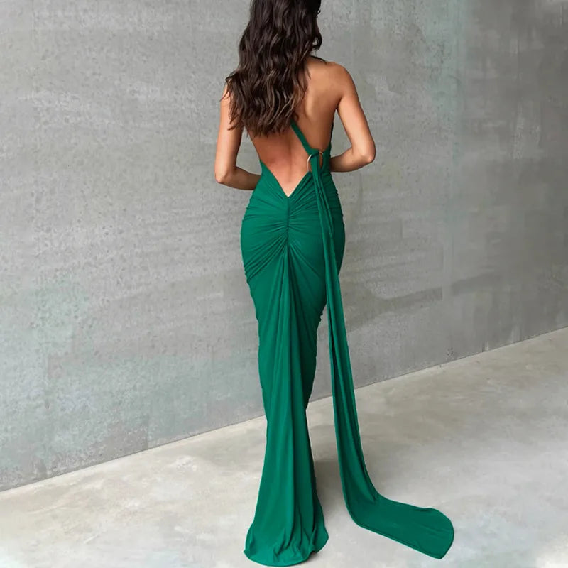 Backless Evening Dress