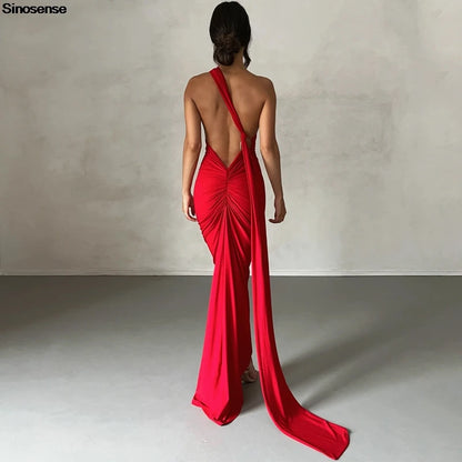 Backless Evening Dress