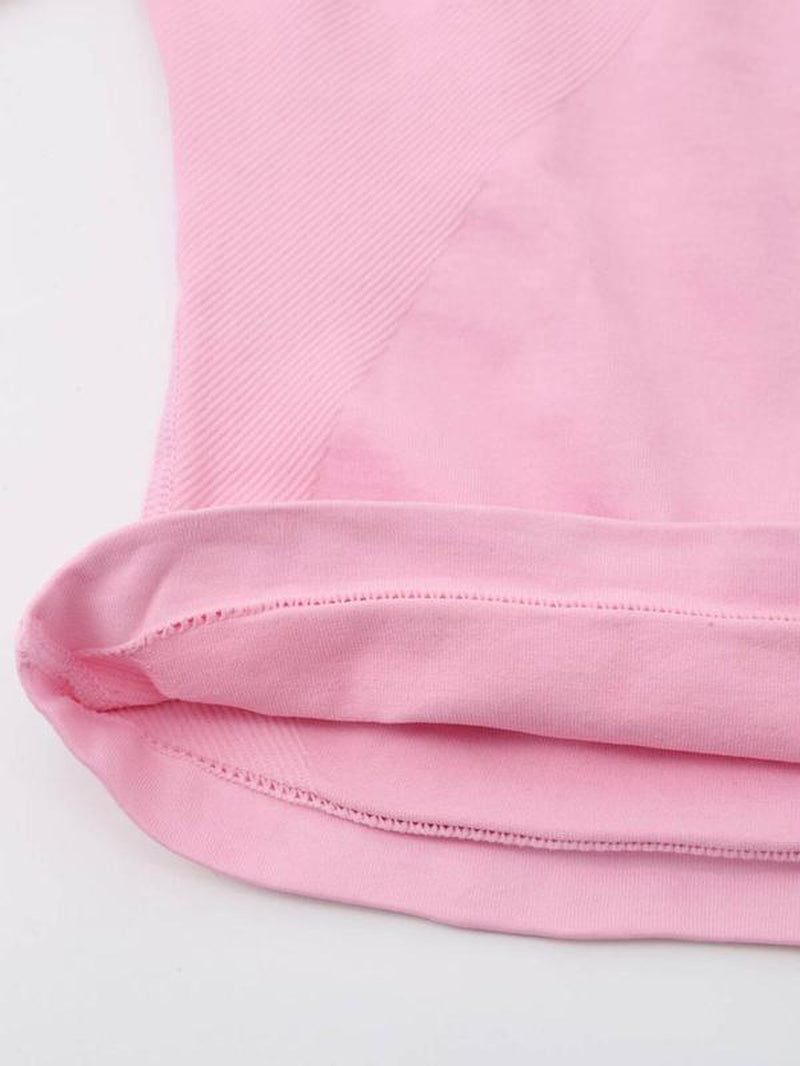 Jetjoy 2 Piece Workout Sets for Women, Long or Short Sleeve T Shirt Tank Top + Workout Shorts Butt Lifting Gym Seamless Booty Biker Shorts, Going Out Gym Sets Fitness Clothes Skinny Sportswear Compression Activewear Gymwear Fitness Clothes Mesh Athleisure